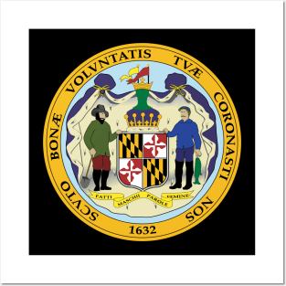 Seal of Maryland Posters and Art